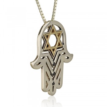 A Jewish pendant Sarah’s Hand Hamsa For protection against the evil eye