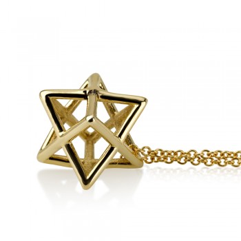 Merkaba pendant protection against negative energies, for the health of fulfillment and prosperity