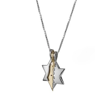 Jewish Pendant The Star of David Israel Defender 